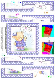 Rosie's Flower Quick Card Wavy Spiral Side Stacker