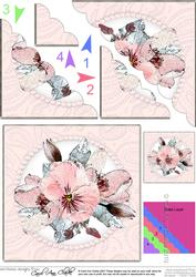 Posy and Pearls - Scalloped Corner Stacker