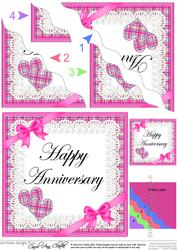 Tartan Anniversary Wavy Corner