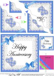 Tartan Anniversary Wavy Corner