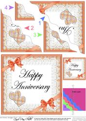Tartan Anniversary Wavy Corner