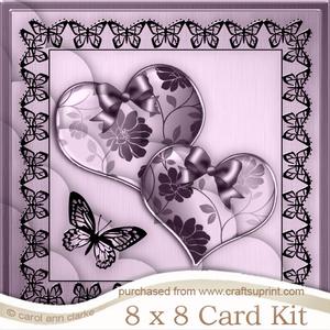 8 x 8 Elegant Romance Kit with Scalloped Corners
