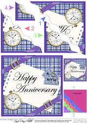 Tartan Anniversary Wavy Corner