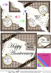 Tartan Anniversary Wavy Corner