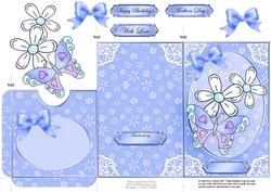 Fluttery Butterfly Lottery Wallet Card