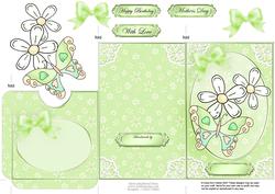 Fluttery Butterfly Lottery Wallet Card