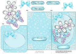 Fluttery Butterfly Lottery Wallet Card
