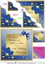Brother and Sister in Law 65th Wedding Anniversary