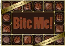 A4 Chocolate Greetings Card Topper