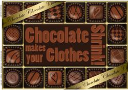 A4 Chocolate Greetings Card Topper