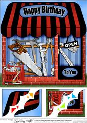 8 x 8 the Little Tool Shop Topper