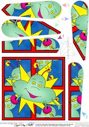 Aliens Out of this World Fan Pyramage Topper