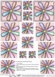 Patchwork Petals Pyramage Sheet