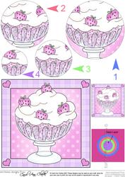 Sweet Treats Quick Card with Circle Pyramage