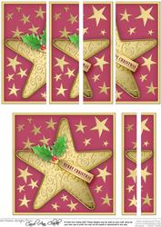 Xmas Star Side Stacker Topper