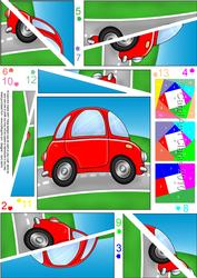 Funky Car Twisted Spiral Side Stacker