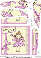 Fairy Twinkltoes and Lace Fan Pyramage Topper