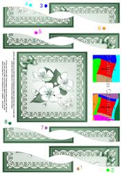 Apple Blossom Wavy Spiral Side Stacker
