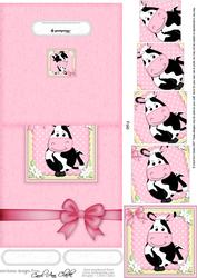 Milly Moo Cow No-hole Over the Edge N Spiral Pyramid