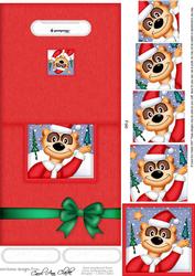 Xmas Eric Meerkat No-hole Over the Edge N Spiral Pyramid