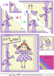 Fairy Twinkletoes and Lace Wavy Corner Side Stacker Topper
