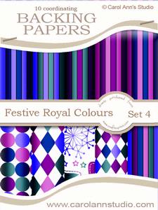 Festive Multi & Stripes in Royal Colours