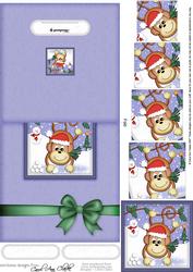 Xmas Chunky Monkey No-hole Over the Edge N Spiral Pyramid
