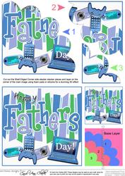 Fathers Day Gadgets Games N Gizmos Shell Edged Corner Side S