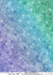 Rainbow Snowflakes
