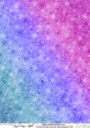 Rainbow Snowflakes