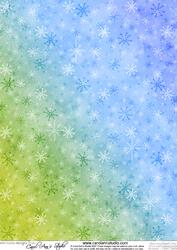 Rainbow Snowflakes