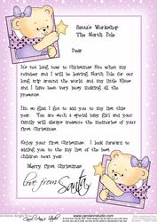 Baby Girl's 1st Letter from Santa