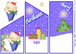 Robert's Xmas Tree Cascade Card
