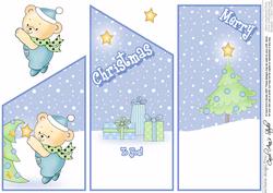Robert's Xmas Tree Cascade Card