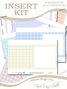 Square Male Patterned Blank Inserts