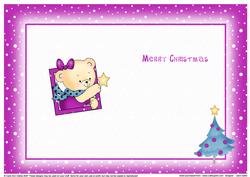 Rosie's Xmas Tree Xmas Insert