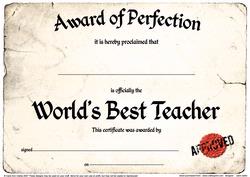 Fun Novelty Certificate