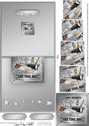 DIY Toolbox No-hole Over the Edge N Spiral Pyramid