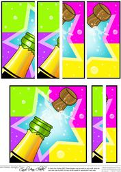 Let's Celebrate Side Stacker Topper