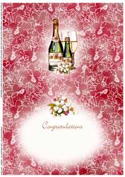 Champagne & Flowers Insert