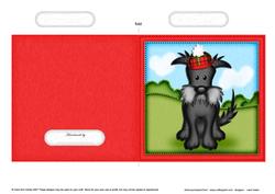 Hamish Scottie Dog Quick Cut and Fold Card
