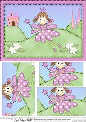 A5 Fairy Twinkletoes Pyramage Topper