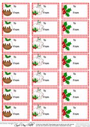 Xmas Gift Tags