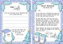 Child's Santa Letter to and from Santa