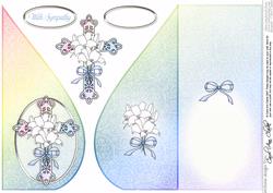 When Words Fail Teardrop Card
