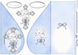 When Words Fail Teardrop Card