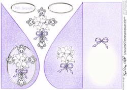 When Words Fail Teardrop Card