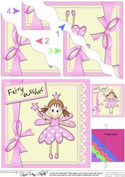 Fairy Twinkletoes and Lace Wavy Corner Side Stacker Topper