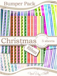 Bumper Value Pack of Christmas Ribbons