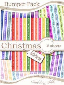 Bumper Value Pack of Christmas Ribbons